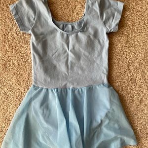 Light blue ballet leotard